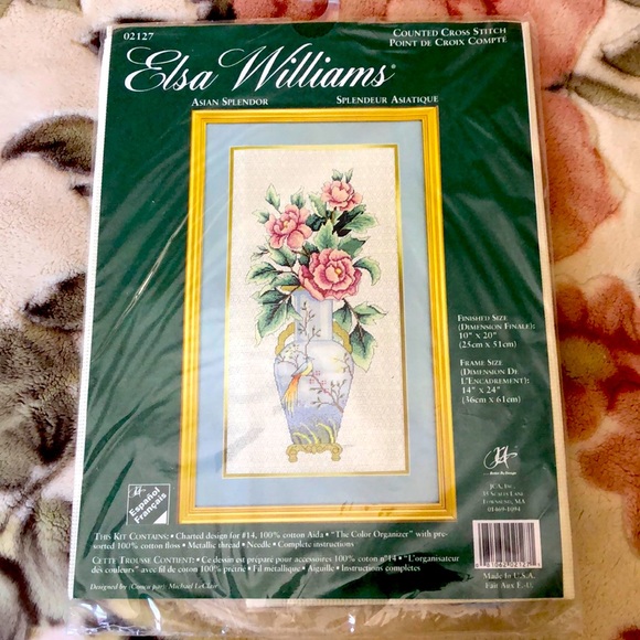Elsa Williams Counted Cross Stitch Kit - Picture 1 of 5